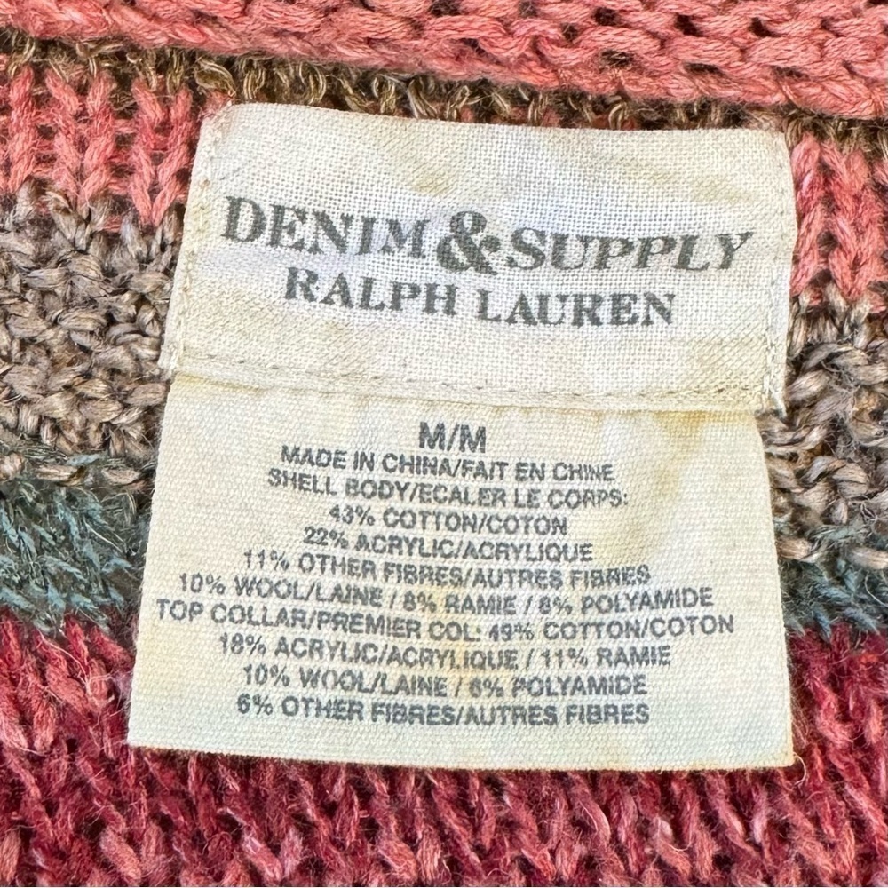 Exquisite Ralph Lauren Denim and Supply Multicolor Fringe Cardigan 💋 - Picture 8 of 11